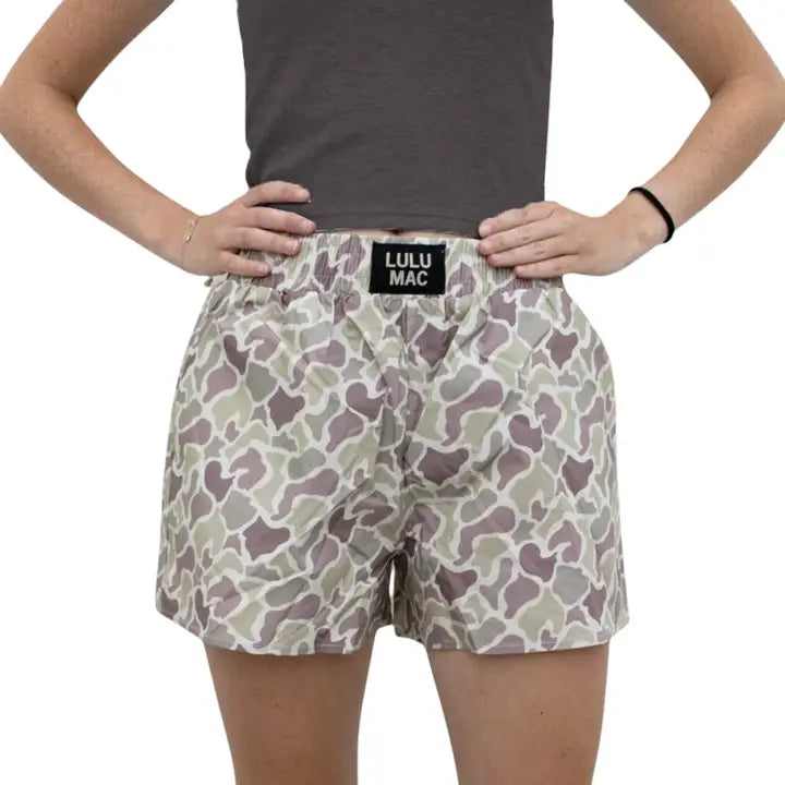 LULU MAC Camo Shorts
