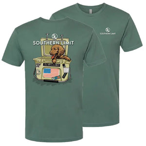 Southern Limit Dog Cooler T-Shirt