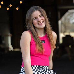 LULU MAC Hot Pink Tank