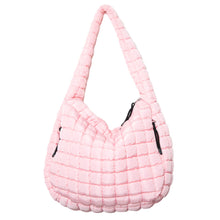 Quilted Hobo Tote Bag - Multiple Options