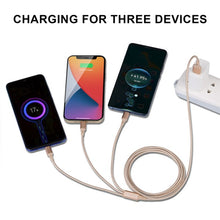 3-in-1 6ft Charging Cable