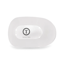 Teleties Coconut White Clips
