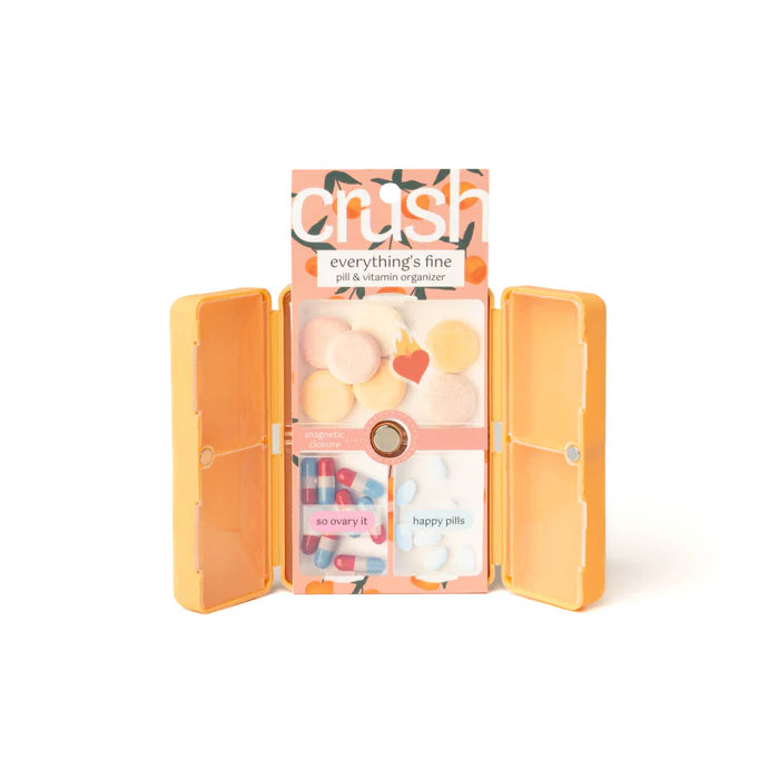 Crush Everything's Fine Pill Case - 4 Colors