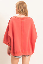 Hurry Home Top - Tomato or Light Grey