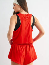 Snapflair Tank - Red or Black