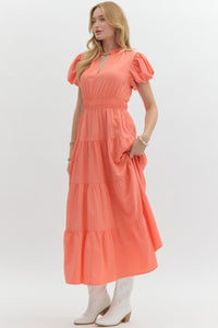 Coral Punch Dress - Regular & Curvy