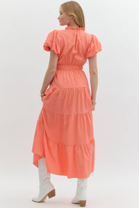 Coral Punch Dress - Regular & Curvy