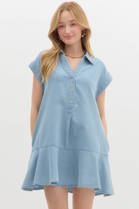 Alexa Denim Dress