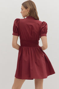 Burgundy Bliss Dress