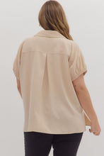 Ecru Curvy Top