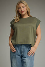 Easy Does It Top - Curvy - Mocha or Green