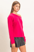 Doing Fine Sweater - Fuchsia or Cream