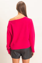 Doing Fine Sweater - Fuchsia or Cream