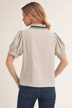 Oatmeal Cream Top