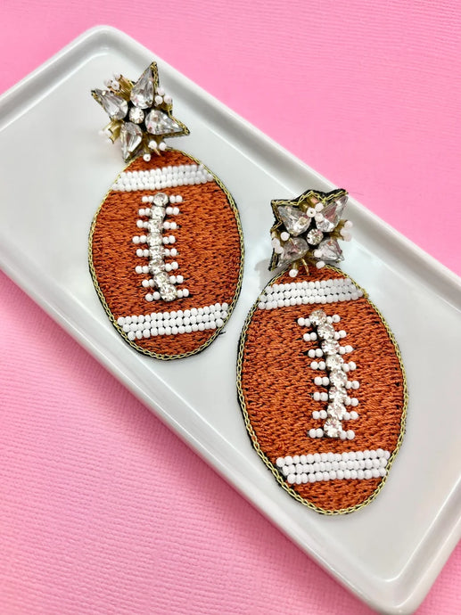 Football Earrings