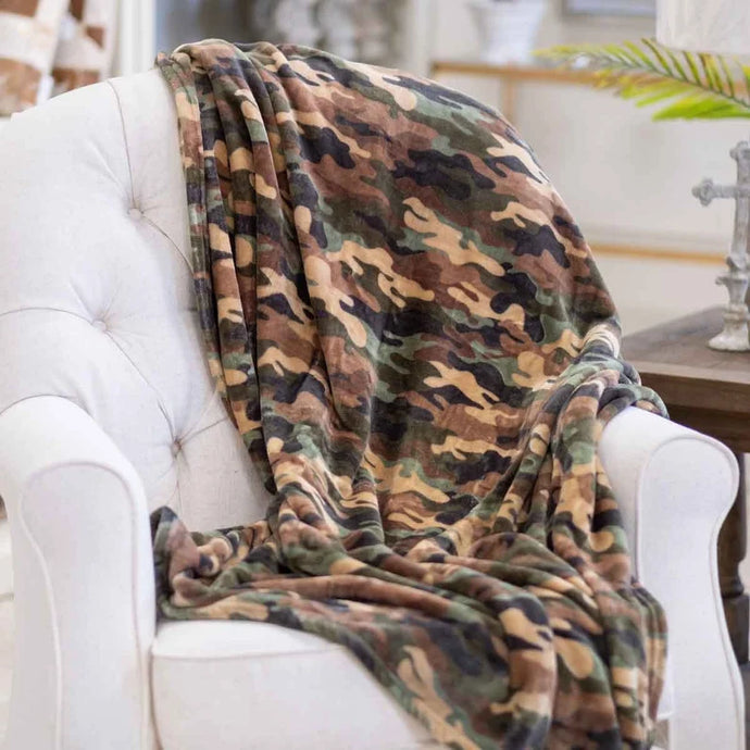 Camo Throw