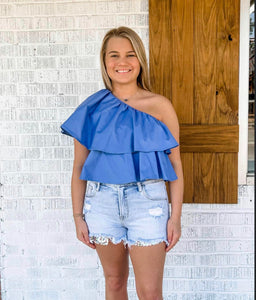 Blue Bonnet Top