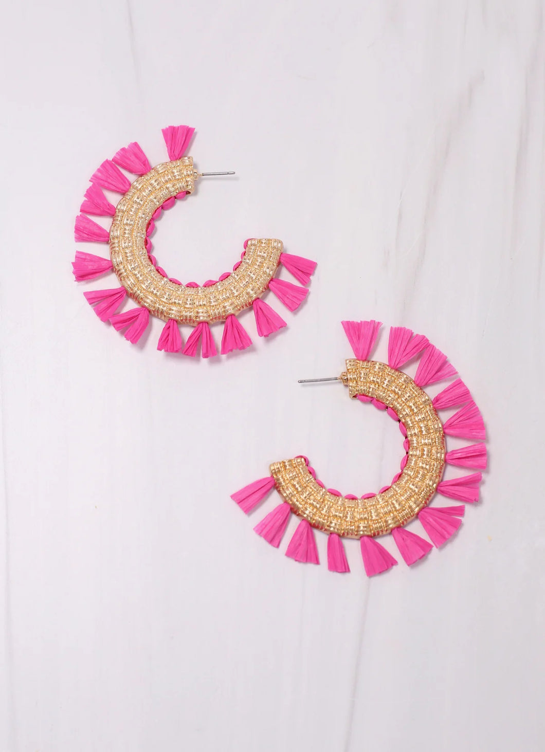 Martine Tassel Hoop - 4 Colors