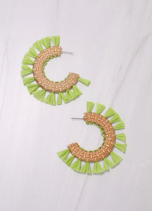 Martine Tassel Hoop - 4 Colors
