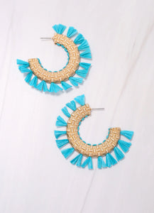 Martine Tassel Hoop - 4 Colors