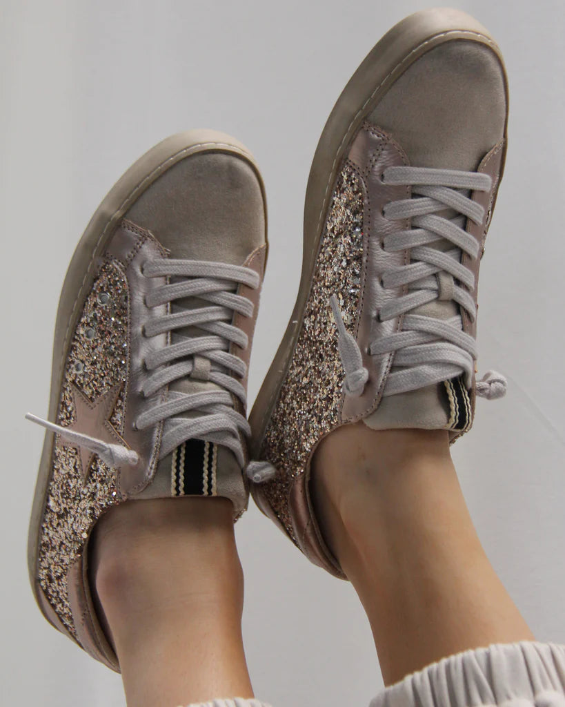 ShuShop Paula Sneakers - Champagne Glitter