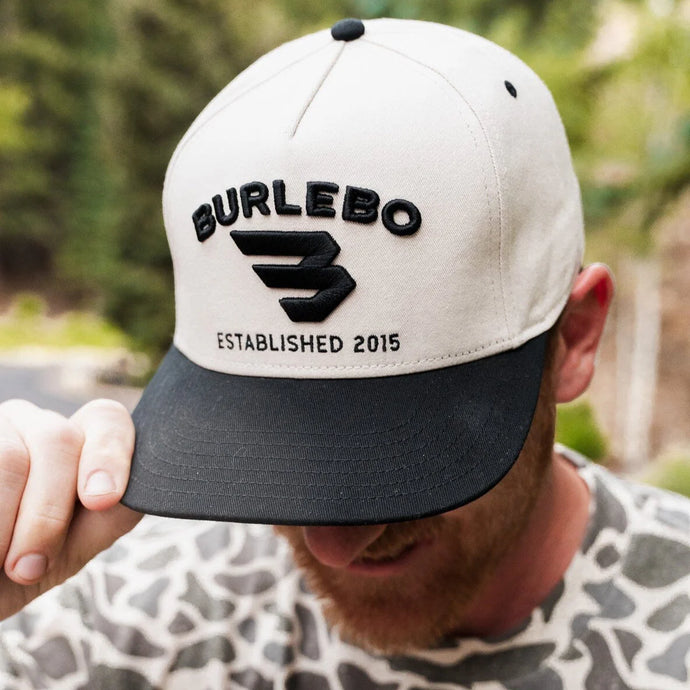 BURLEBO Cap - 3D Flying B Logo - Cream