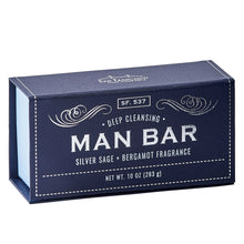 Man Bar Soap 10 oz - Multiple Scents