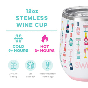 Swig Pop Fizz Stemless Wine Cup (12oz)
