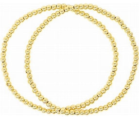 Stainless Steel Bracelet Sets - 2 Sizes