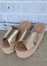 Golden Sunset Wedge Espadrille