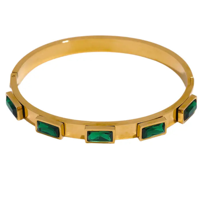 Lauren Kenzie Emerald Bangle