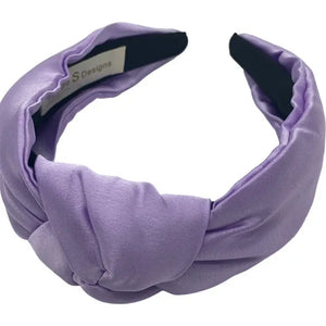 Satin Headbands- 4 Colors