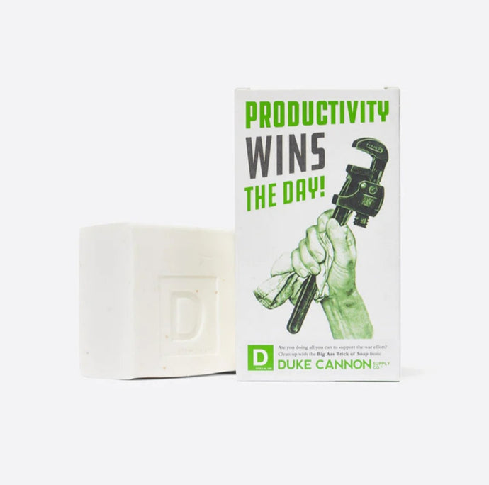 DUKE CANNON LIMITED EDITION WWII-ERA BIG ASS BRICK OF SOAP - PRODUCTIVITY