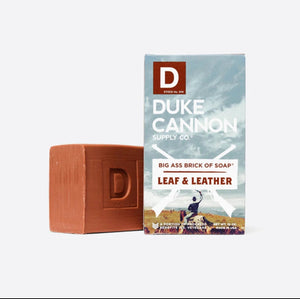 DUKE CANNON BIG ASS BRICK OF SOAP - LEAF AND LEATHER