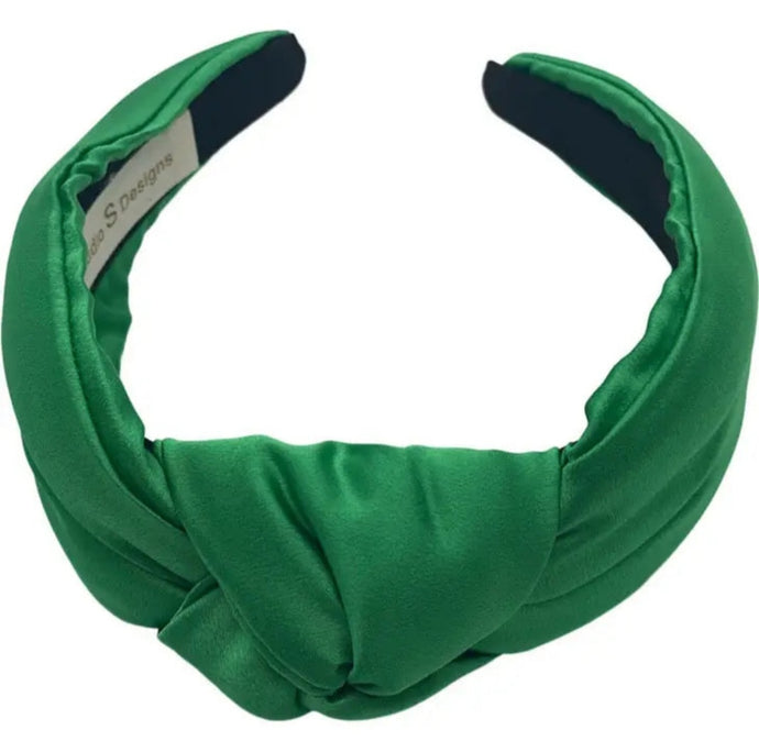 Satin Headbands- 4 Colors