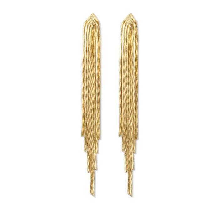 Long and Sassy Delicate Earrings - Gold or Silver