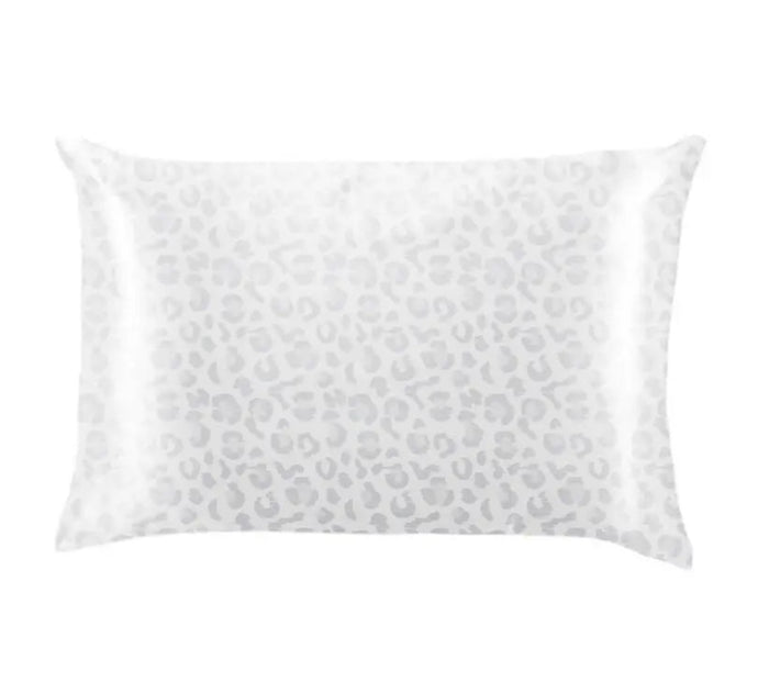 Lemon Lavender Printed Silky Satin Pillow