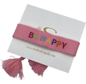 Embroidered Tassel Bracelet-4 Styles